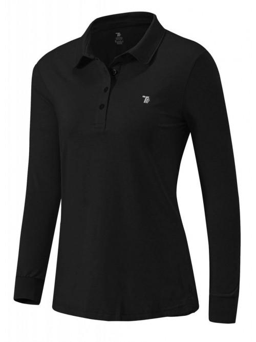 Women's Long Sleeve Polo Golf Shirts Casual Sports...