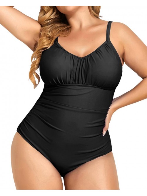 Eve Plus Size Bathing Suit for Women Tummy Contro...