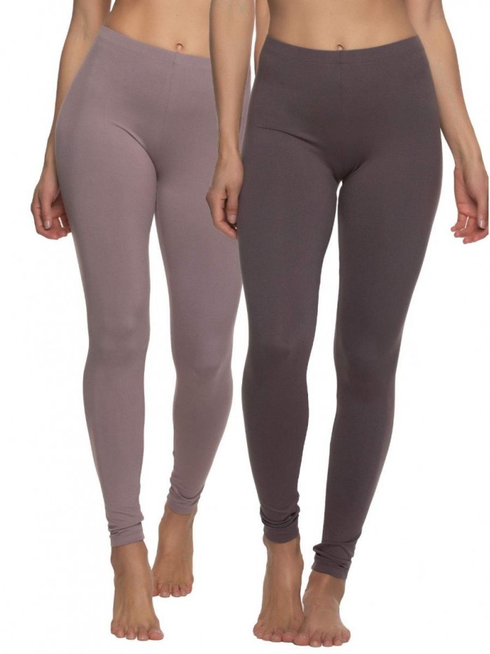 Velvety Super Soft Lightweight Leggings - for Women - Yoga Pants, Workout Clothes 