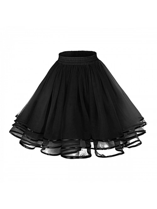 Skirts for Women 1950s Vintage Tulle Petticoat Bal...