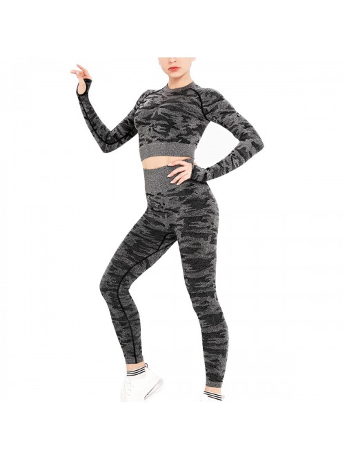 High Waist Legging Outfit Tracksuit 2 piece, ZEBNE...