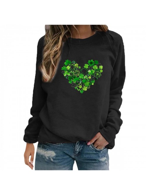 Sleeve Shirts for Women Trendy St. Patrick's Day F...