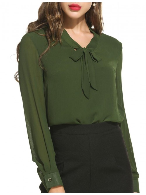 Kate Kasin Womens Side Ruffle Long Sleeve Cowl Neck Peplum Tops Shirt 