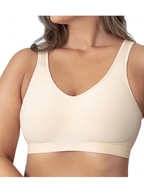 Compression Wirefree High Support Bra for Women Sm...