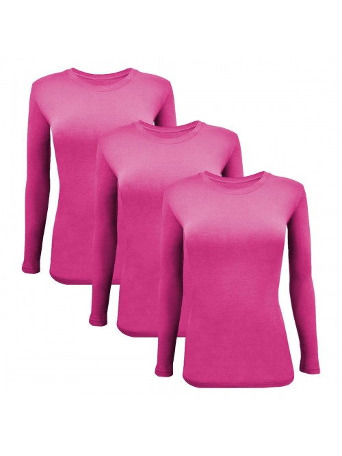 Long Sleeve Undershirts for Scrubs - Great Stretch...