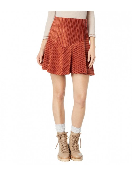 People womens Camden Miniskirt in Oversized Cord 