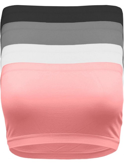 OLLIE ARNES 4 Pieces or Single Strapless Bandeau B...