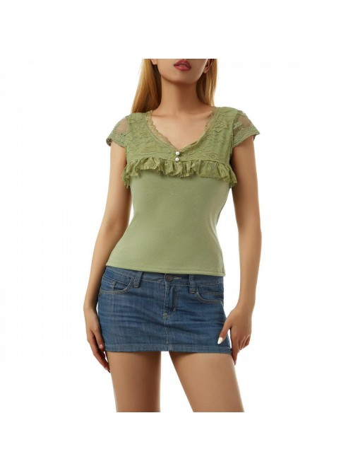 Fairy Grunge Aesthetic Shirts Tops for Women Teens...