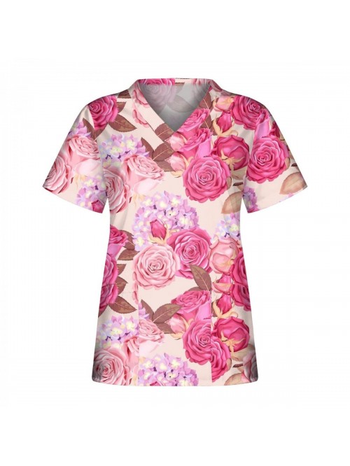 Valentine's Day Blouse for Women Working Uniform T...