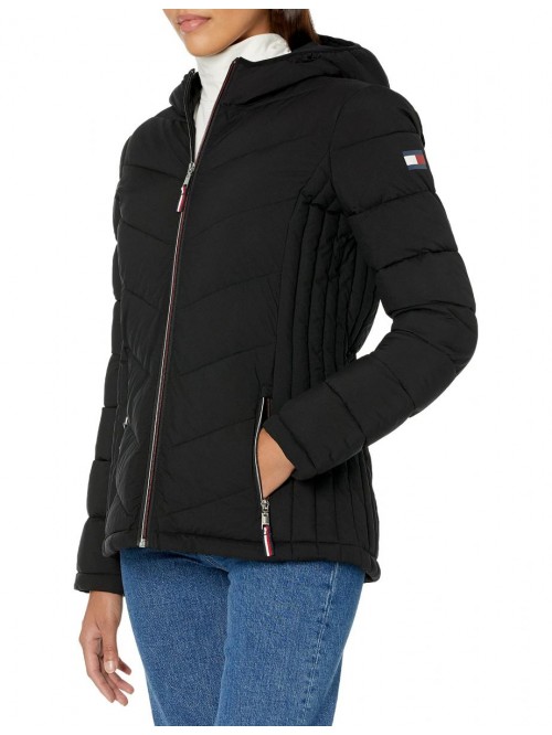 Hilfiger Women's Short Packable Jacket 