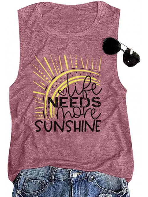 Sunshine Tanks Tops Women Sunrise Graphic T Shirt�...