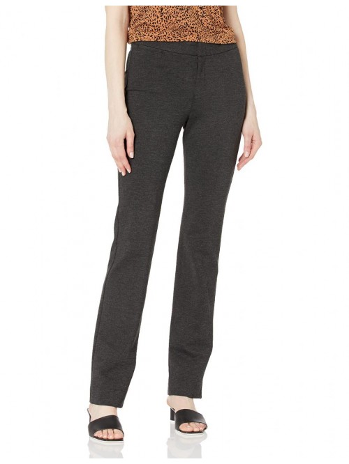 Slim Trouser Ponte Knit | Office Work Pants for W...