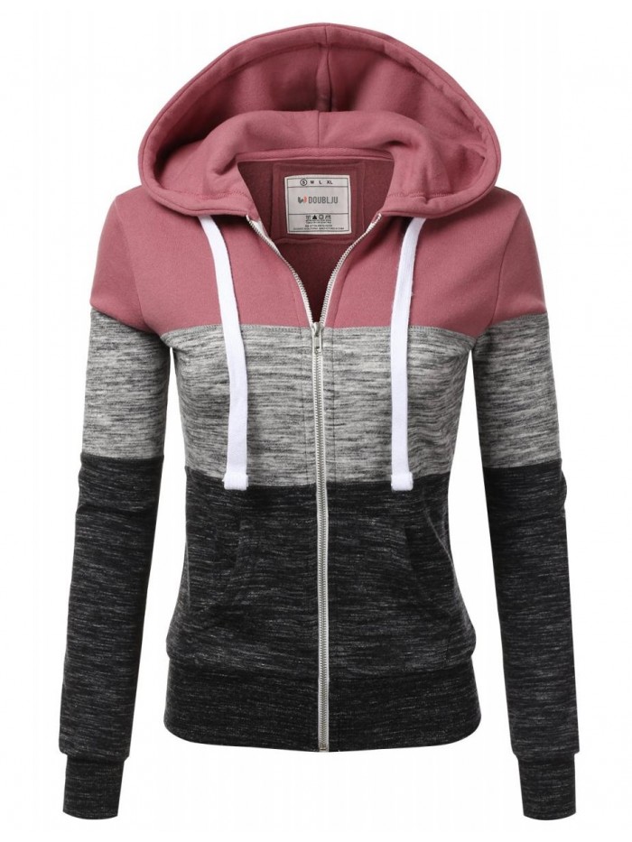 Lightweight Thin Zip-Up Hoodie Jacket for Women with Plus Size 