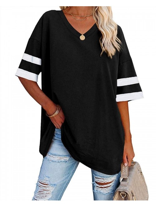 for Women Womens Oversized T Shirts Casual Short S...