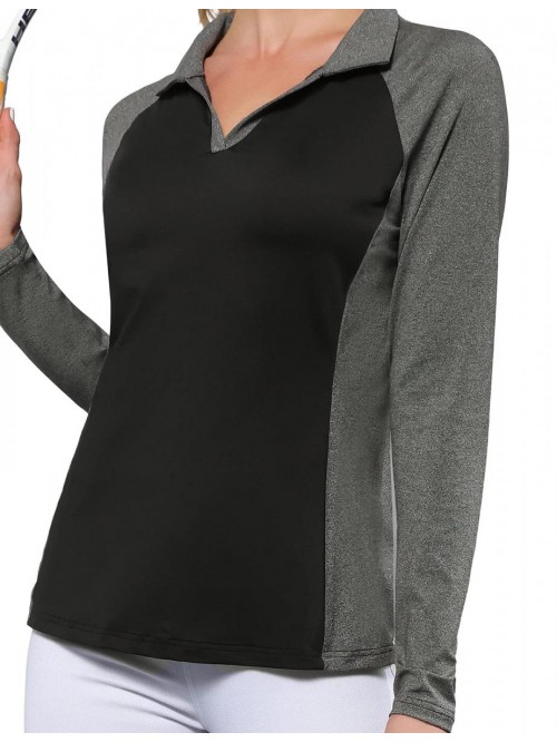 SMITH Women's Sports Moisture-Wicking Polo Shirt Q...