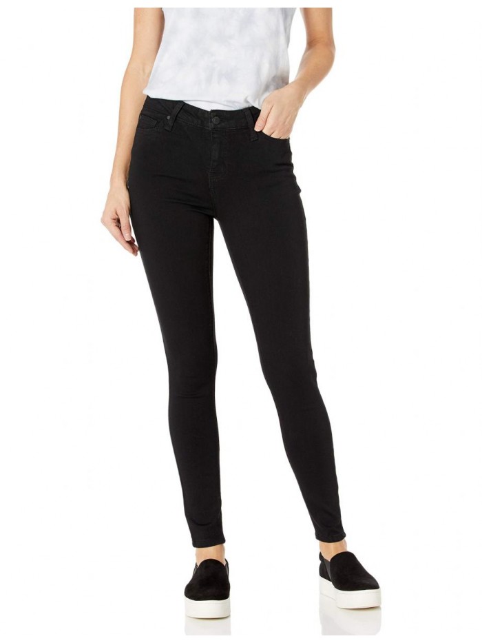 Pink Jeans Women's Infinite Stretch Mid Rise Skinny Jeans 