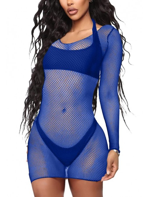 Swimsuit Cover Ups for Women's Sexy See Through Dr...