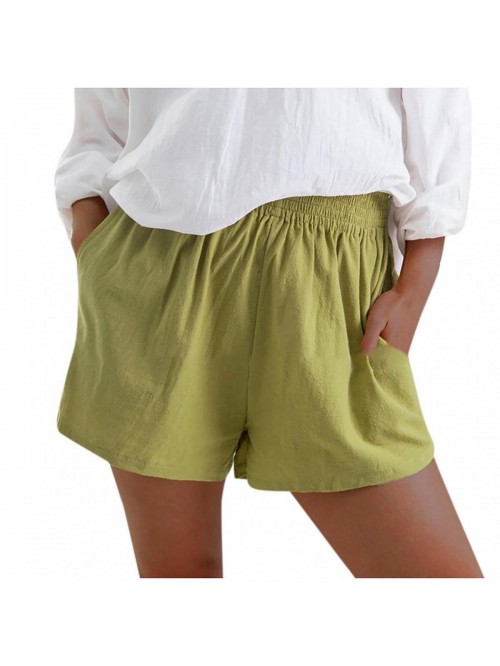 Shorts for Women, Womens Casual Summer Elastic Wai...