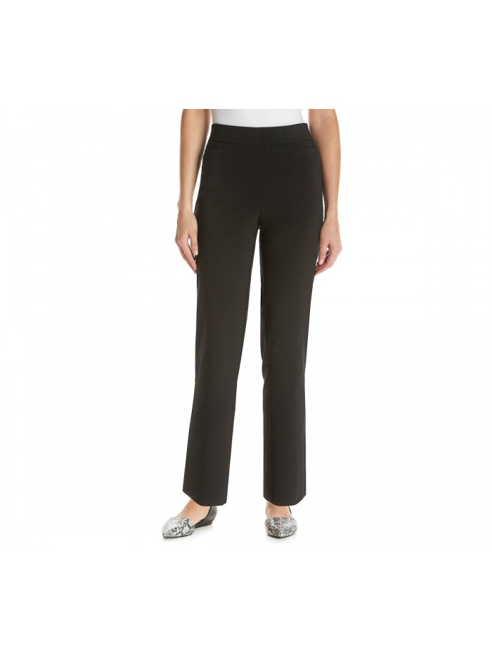 Dunner Women's Allure Slimming Missy Stretch Pants-Modern Fit 