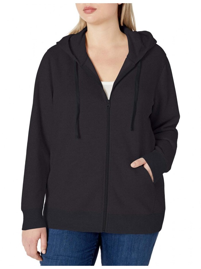 Women's French Terry Fleece Full-Zip Hoodie (Available in Plus Size)  