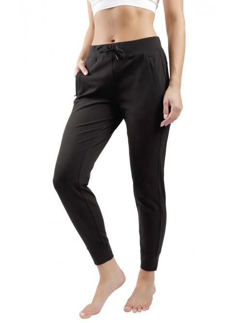 - Womens Soft and Lightweight Lux Jogger Lounge Pa...