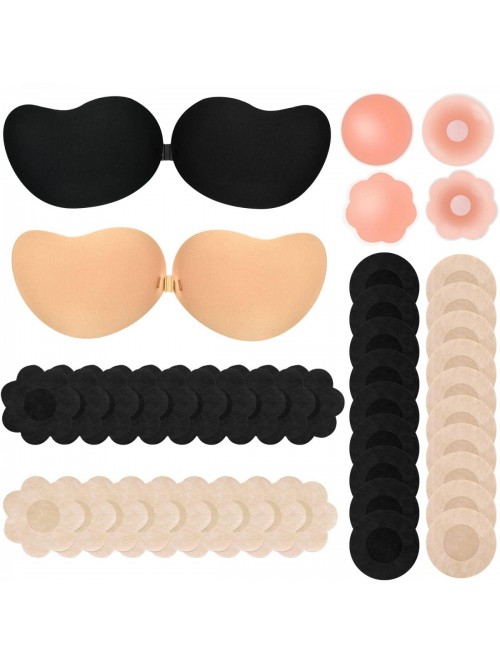 46 Pcs Pasties Nipple Covers for Women Reusable, 2...