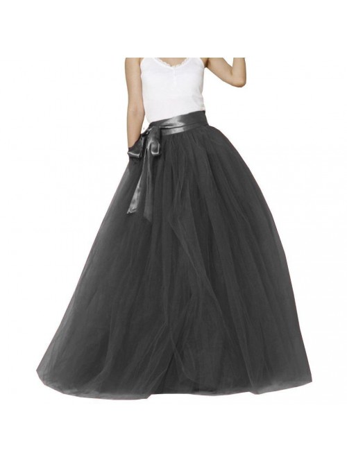 EllieHouse Womens Long Tutu Party Evening Tulle Sk...