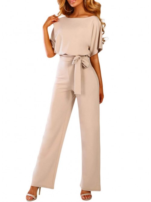 Jumpsuits for Women Casual Loose Batwing Sleeve Cr...