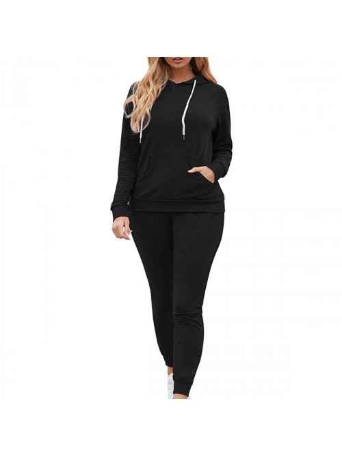 2 Piece Sweatsuits Outfits for Women Long Sleeve S...
